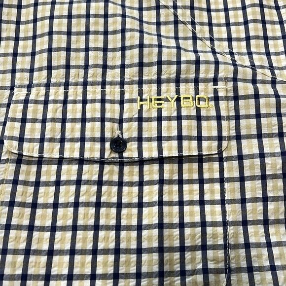 Heybo long sleeve button down shirt size small - Picture 4 of 5
